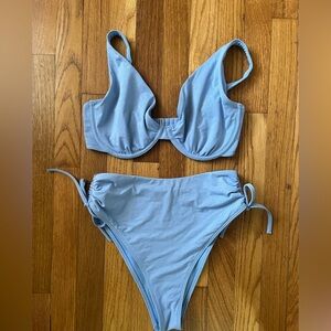 Abercrombie & Fitch Light Blue Bikini